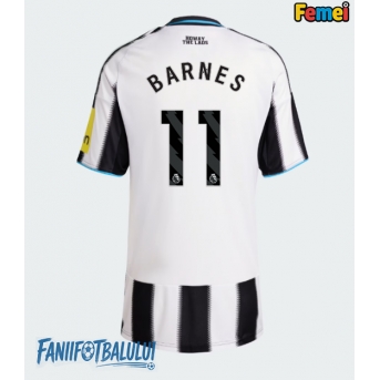Newcastle United Harvey Barnes #11 Tricou Fotbal Replică 2025-26 Femei Acasa